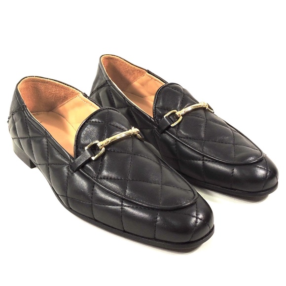 LEMARE 🇮🇹 WOMEN'S BLACK SOFT LEATHER COMFORT LOAFERS - Picture 2 of 8